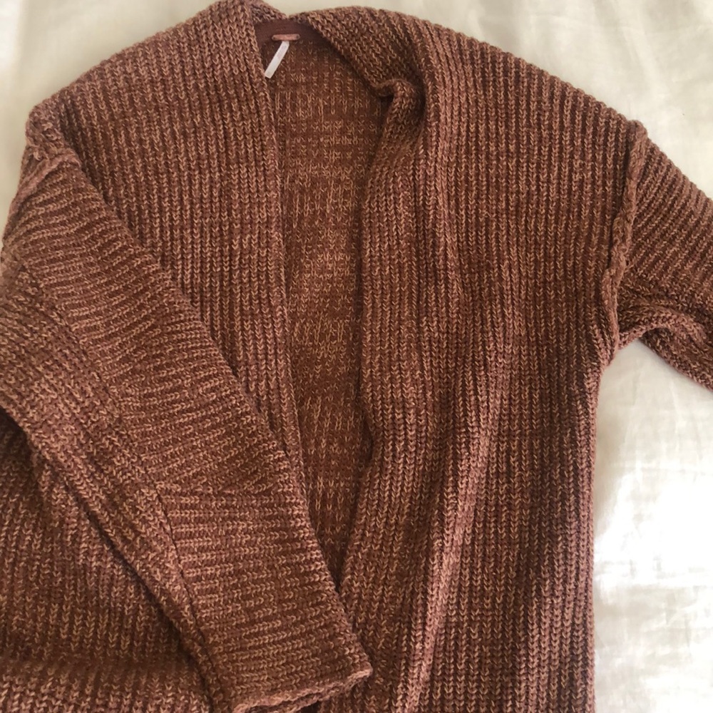 Free people sweater cardigan